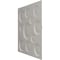 Ekena Millwork 19 5/8in. W x 19 5/8in. H Cosmo EnduraWall Decorative 3D Wall Panel Covers 2.67 Sq. Ft. WP20X20CSCAC - alternate 2